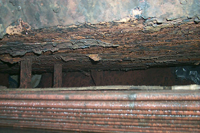 Corrosion inside an absorption chiller