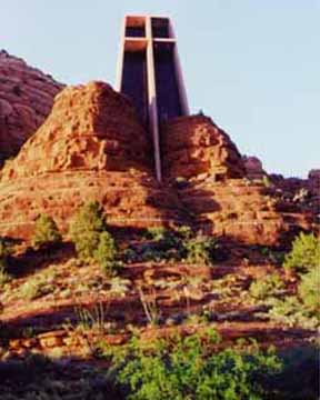 Chapel of the Holy Cross in Sedona, Arizona.