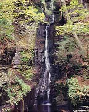 Silver Thread Falls, Delaware Water Gap, Pennsylvania.